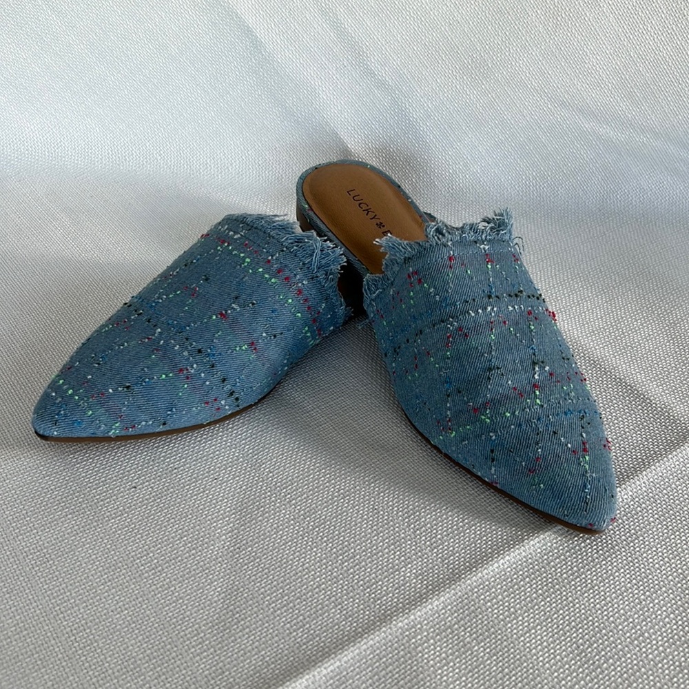 Lucky 🍀 Brand Denim Slip-Ons
